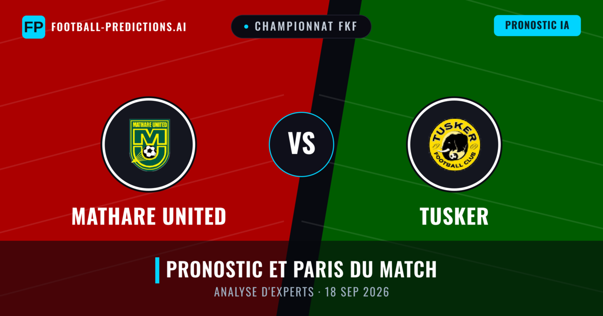 Mathare United vs Tusker — pronostic et avant-match