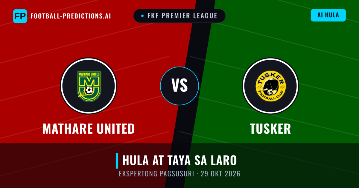 Mathare United vs Tusker — hula at preview ng laban