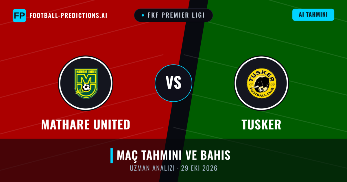 Mathare United - Tusker — maç tahmini ve önizleme