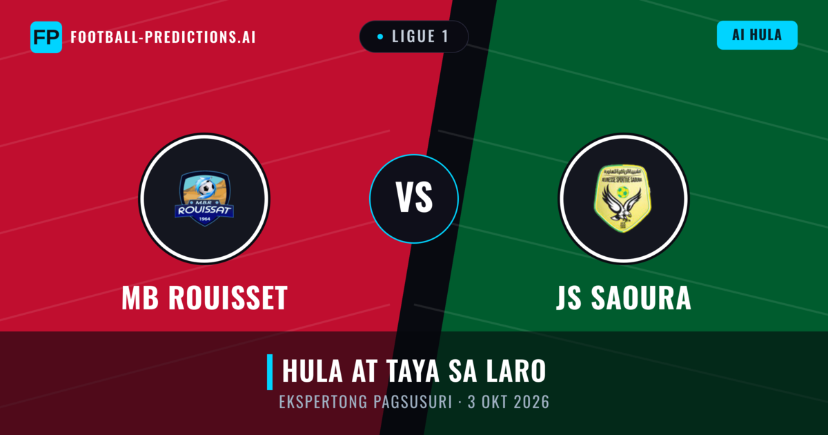 MB Rouisset vs JS Saoura — hula at preview ng laban