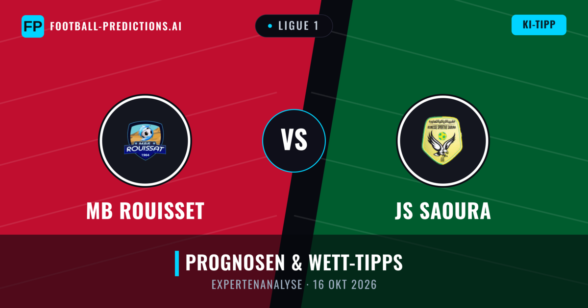 MB Rouisset vs JS Saoura — Prognose und Spielvorschau