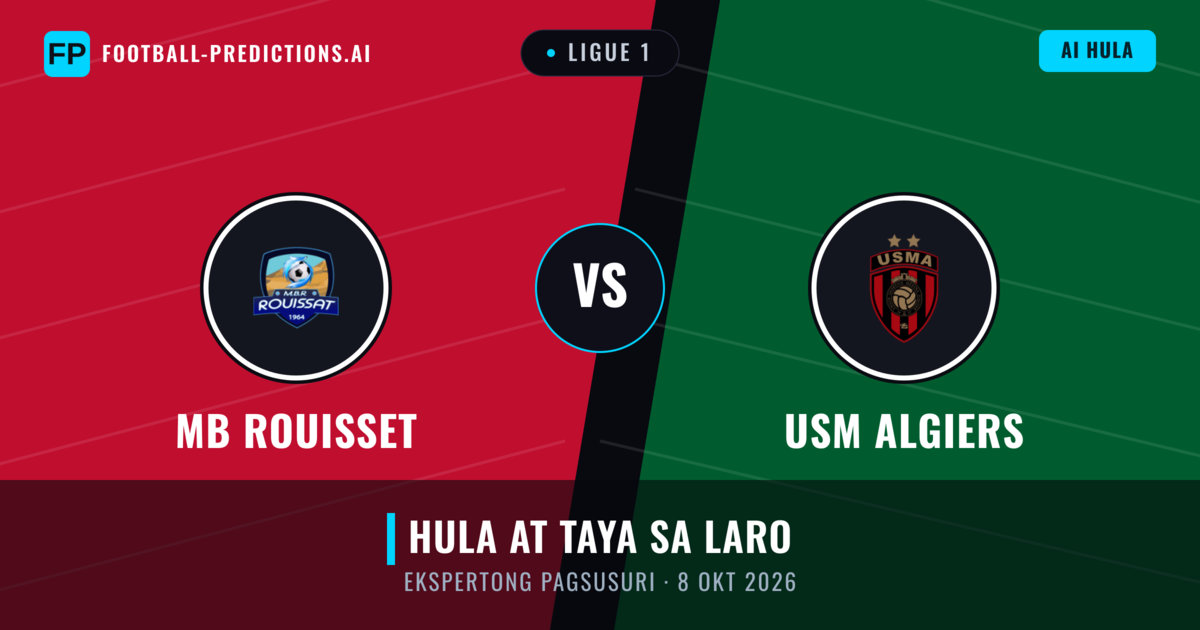 MB Rouisset vs USM Algiers — hula at preview ng laban