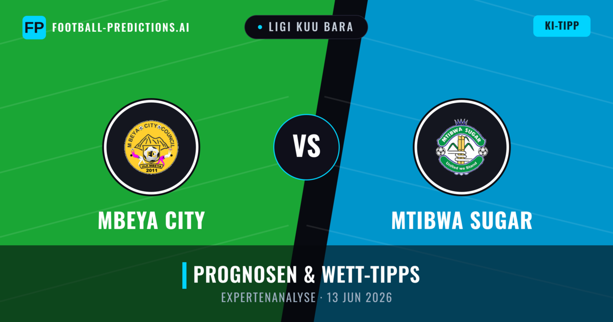 Mbeya City vs Mtibwa Sugar — Prognose und Spielvorschau