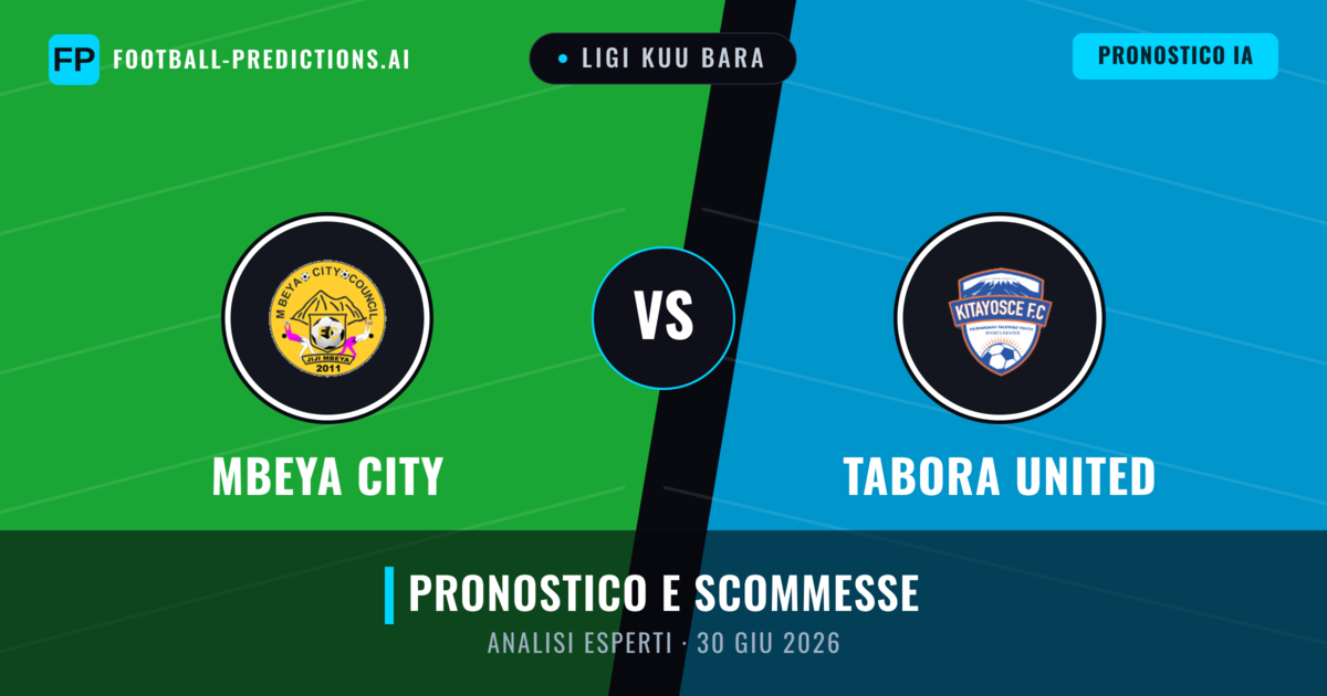 Mbeya City vs Tabora United — pronostico e anteprima del match