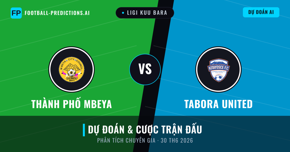 Thành phố Mbeya vs Tabora United — dự đoán và xem trước trận đấu