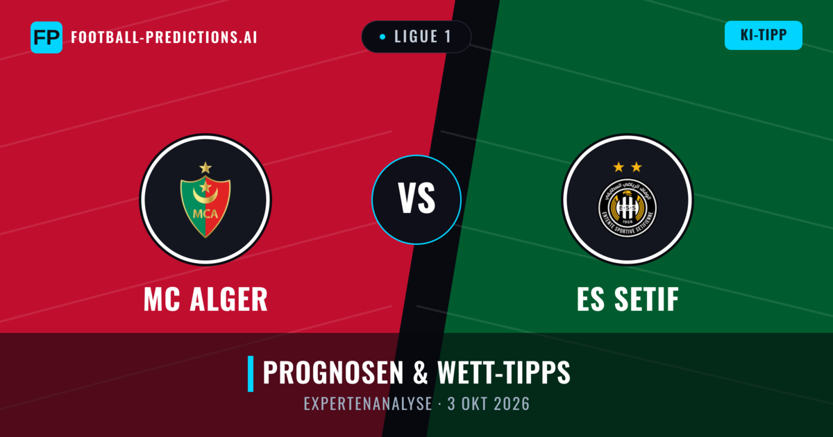 MC Alger vs ES Setif — Prognose und Spielvorschau