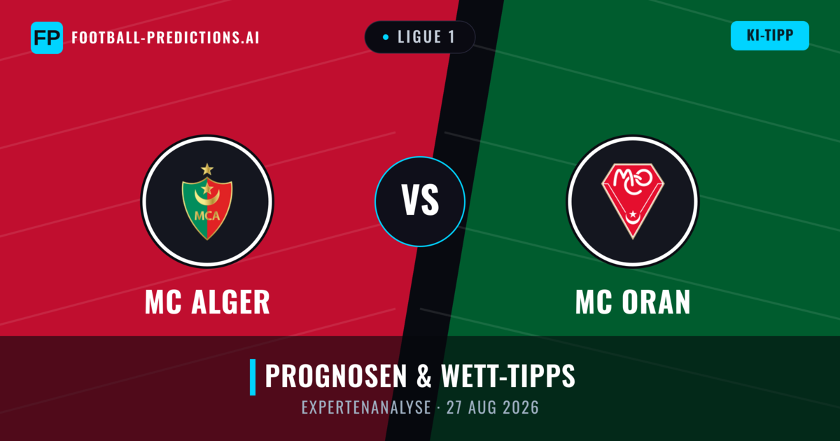 MC Alger vs MC Oran — Prognose und Spielvorschau