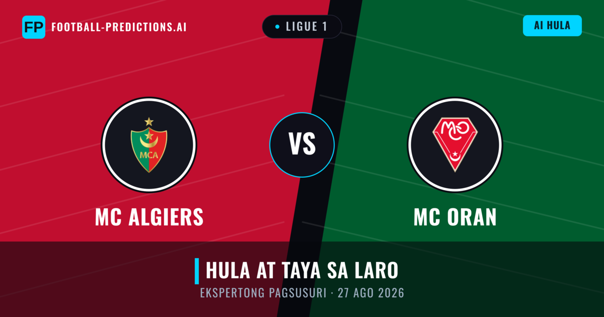 MC Algiers vs MC Oran — hula at preview ng laban