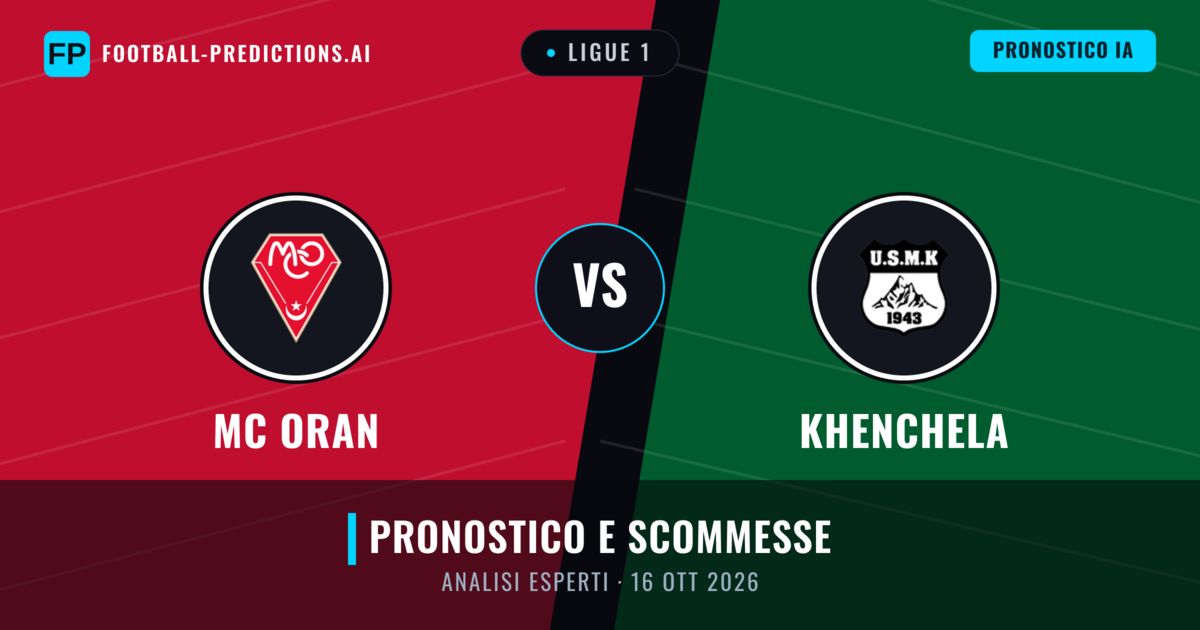 MC Oran vs Khenchela — pronostico e anteprima del match