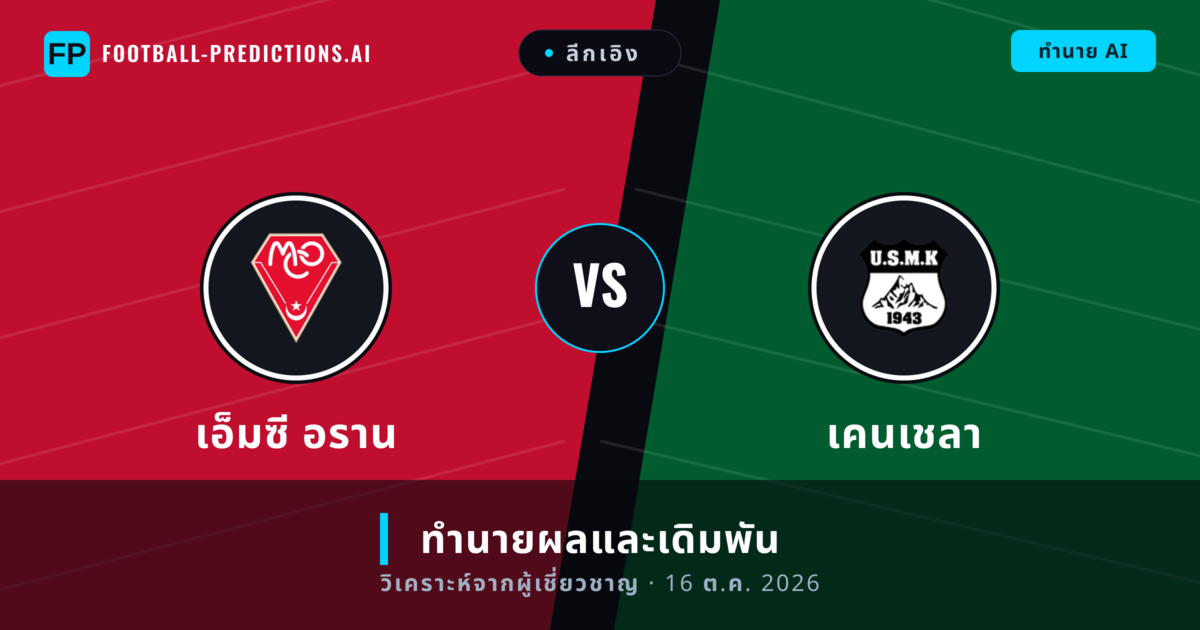 เอ็มซี อราน พบ เคนเชลา — ทำนายผลและพรีวิวการแข่งขัน
