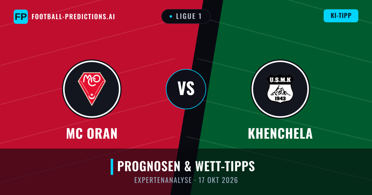 MC Oran vs Khenchela — Prognose und Spielvorschau