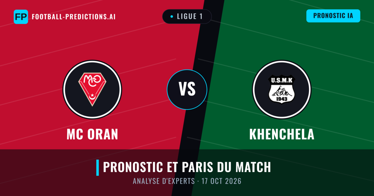 MC Oran vs Khenchela — pronostic et avant-match