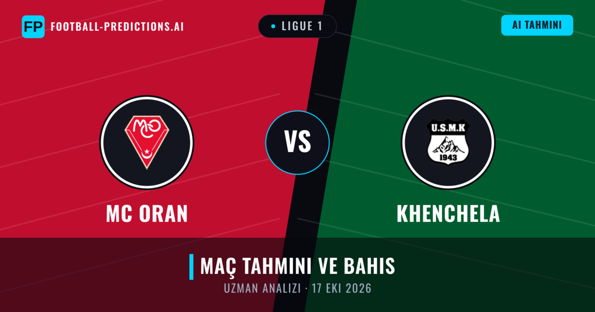 MC Oran - Khenchela — maç tahmini ve önizleme