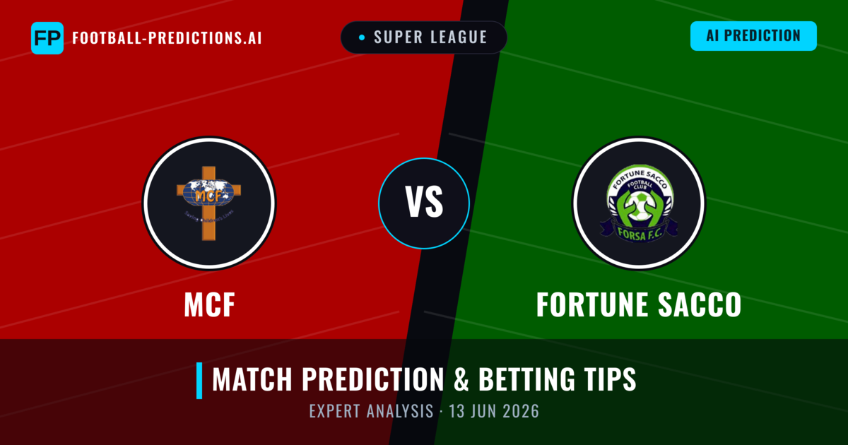 MCF vs Fortune Sacco — match prediction & preview