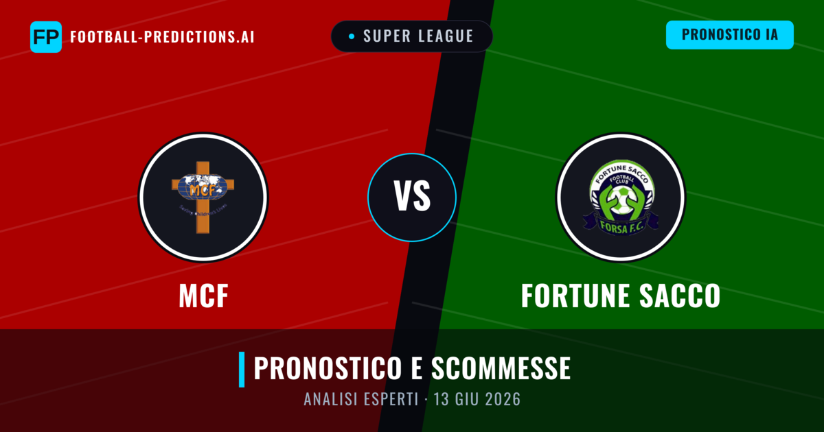 MCF vs Fortune Sacco — pronostico e anteprima del match