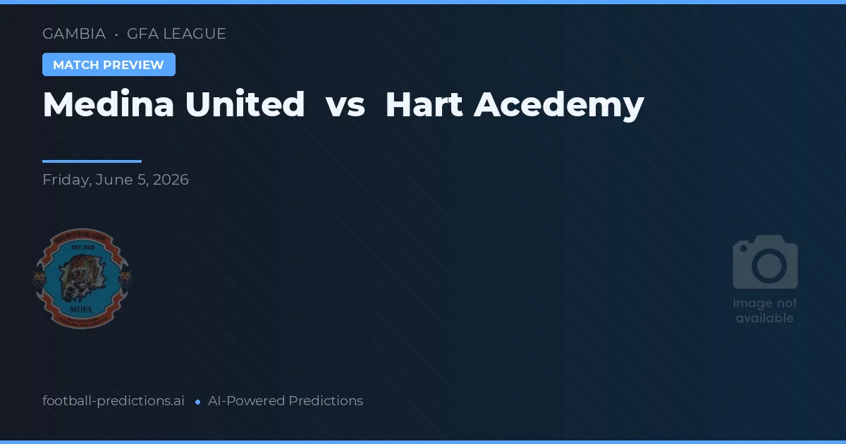 Medina United vs Hart Academy — prediksi dan pratinjau pertandingan