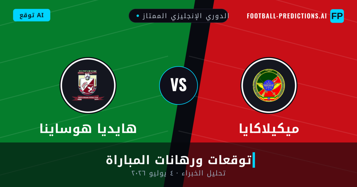 ميكيلاكايا ضد هايديا هوساينا — توقعات ومعاينة المباراة