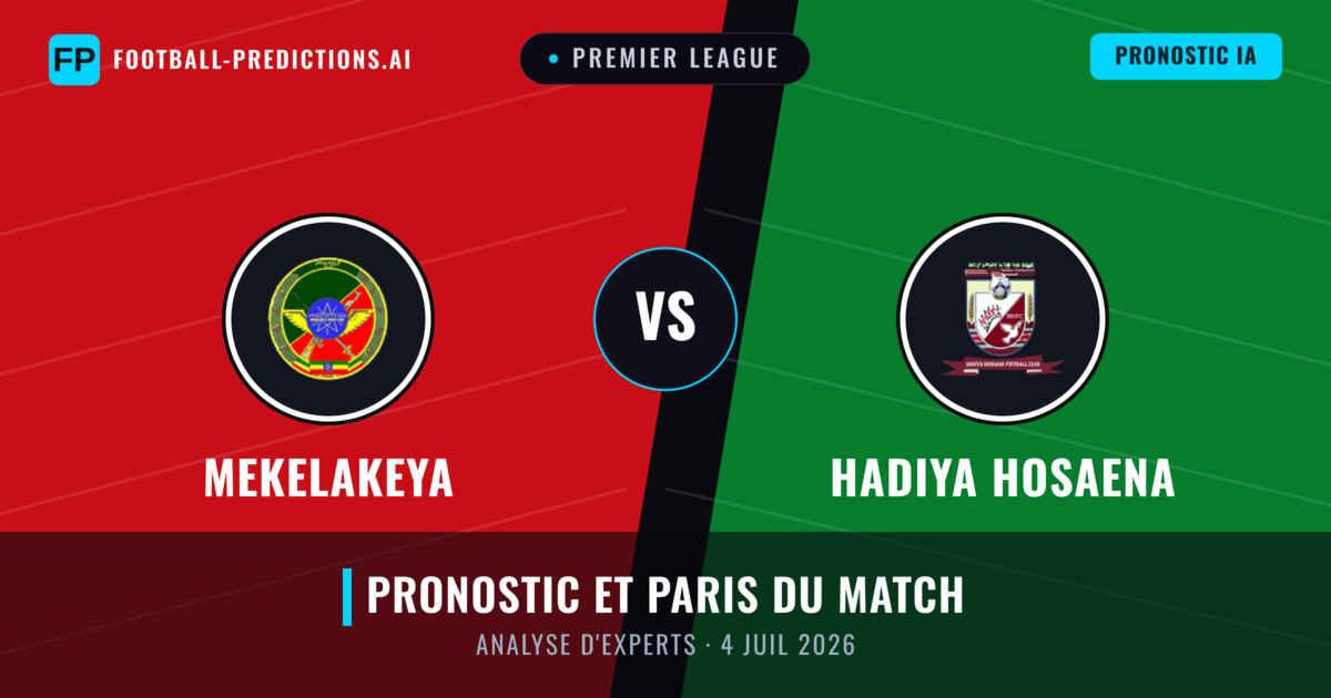 Mekelakeya vs Hadiya Hosaena — pronostic et avant-match