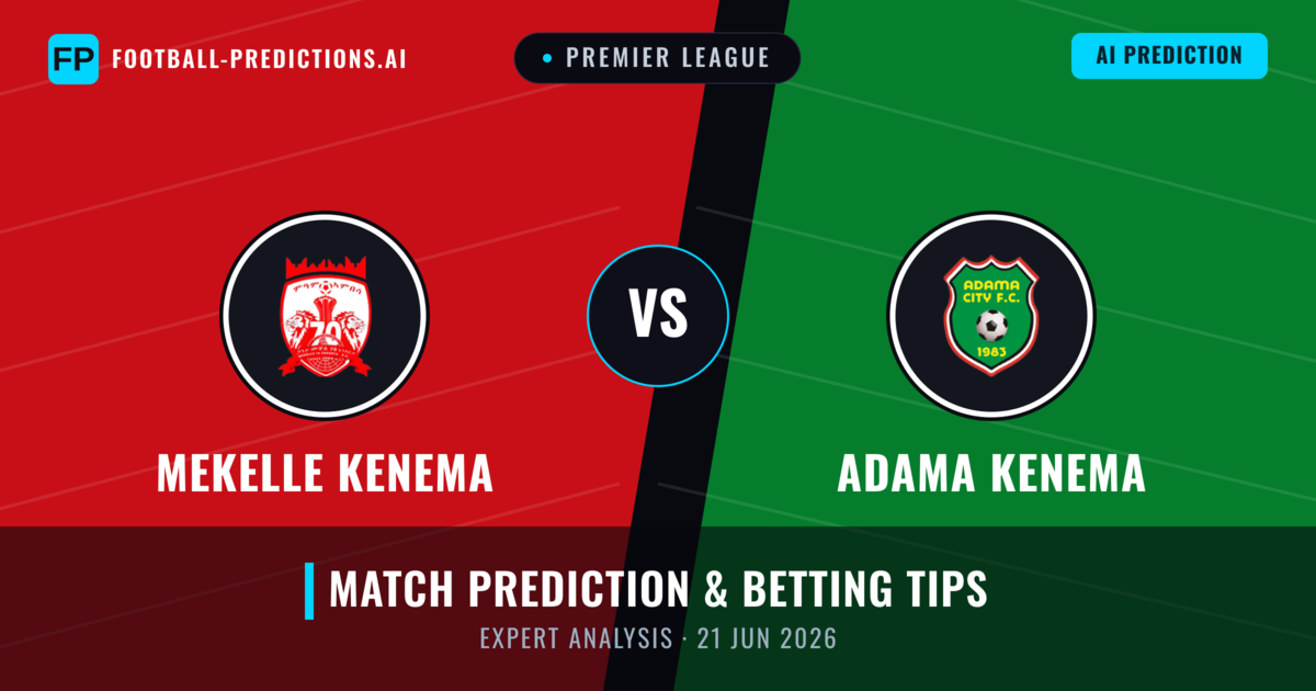 Mekelle Kenema vs Adama Kenema — match prediction & preview