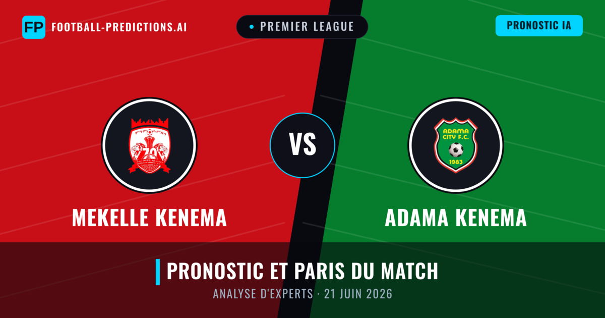 Mekelle Kenema vs Adama Kenema — pronostic et avant-match