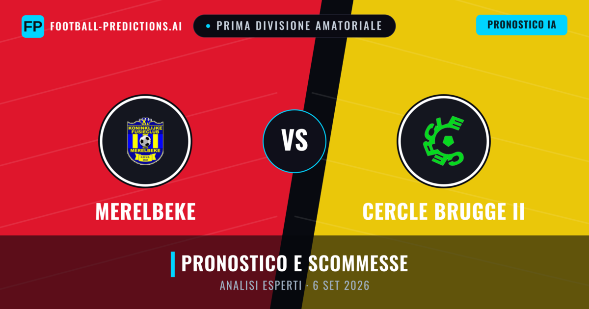 Merelbeke vs Cercle Brugge II — pronostico e anteprima del match