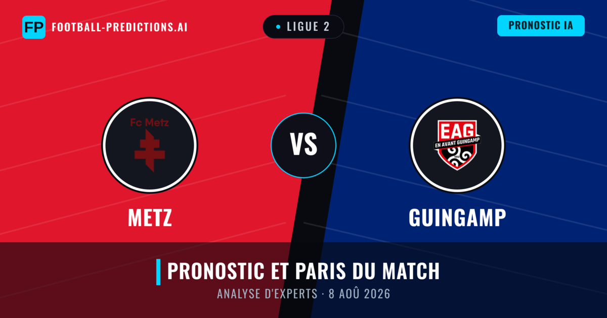Metz vs Guingamp — pronostic et avant-match
