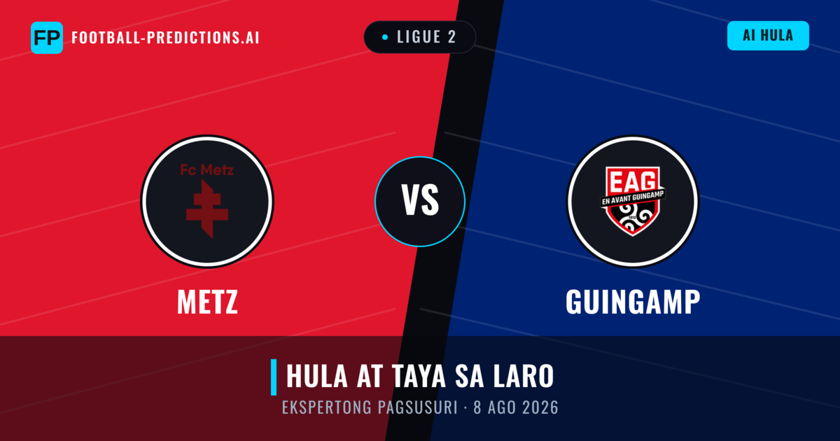Metz vs Guingamp — hula at preview ng laban