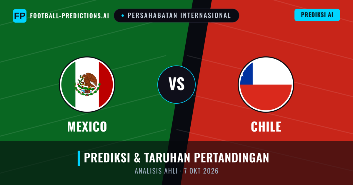 Meksiko vs Chili — prediksi dan pratinjau pertandingan