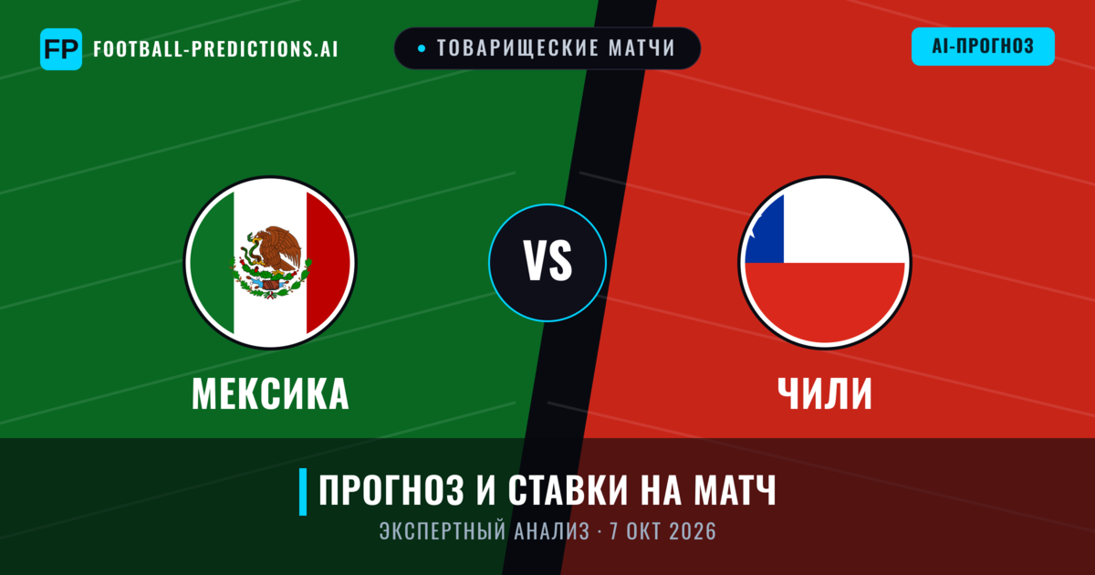 Мексика – Чили — прогноз и превью матча
