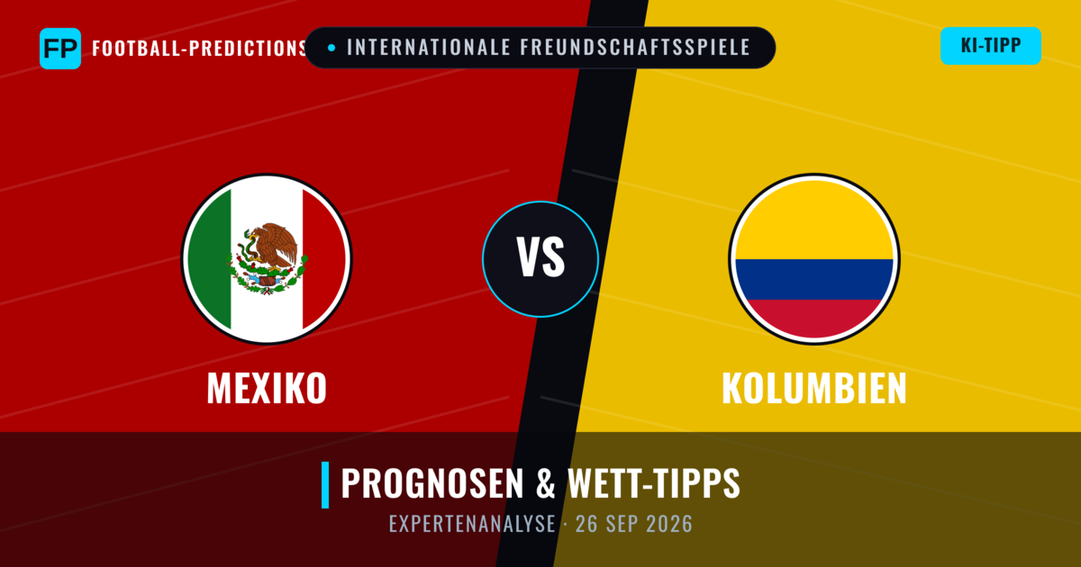 Mexiko vs Kolumbien — Prognose und Spielvorschau