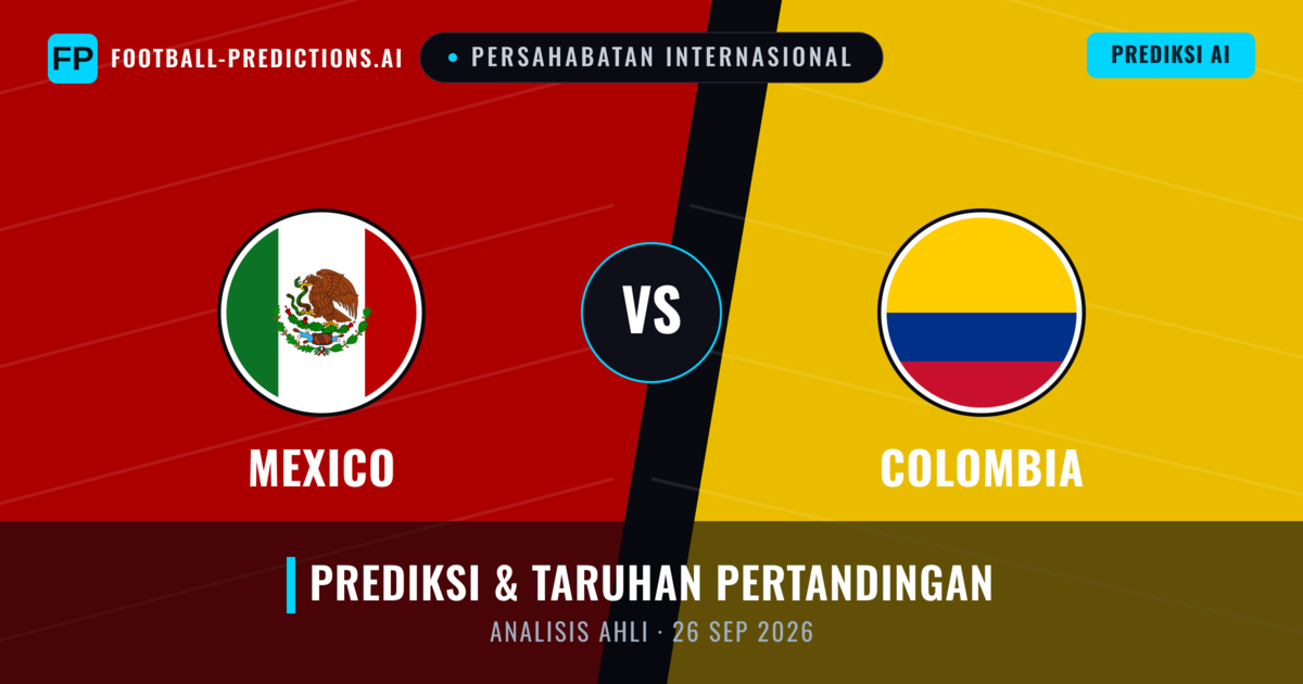 Meksiko vs Kolombia — prediksi dan pratinjau pertandingan