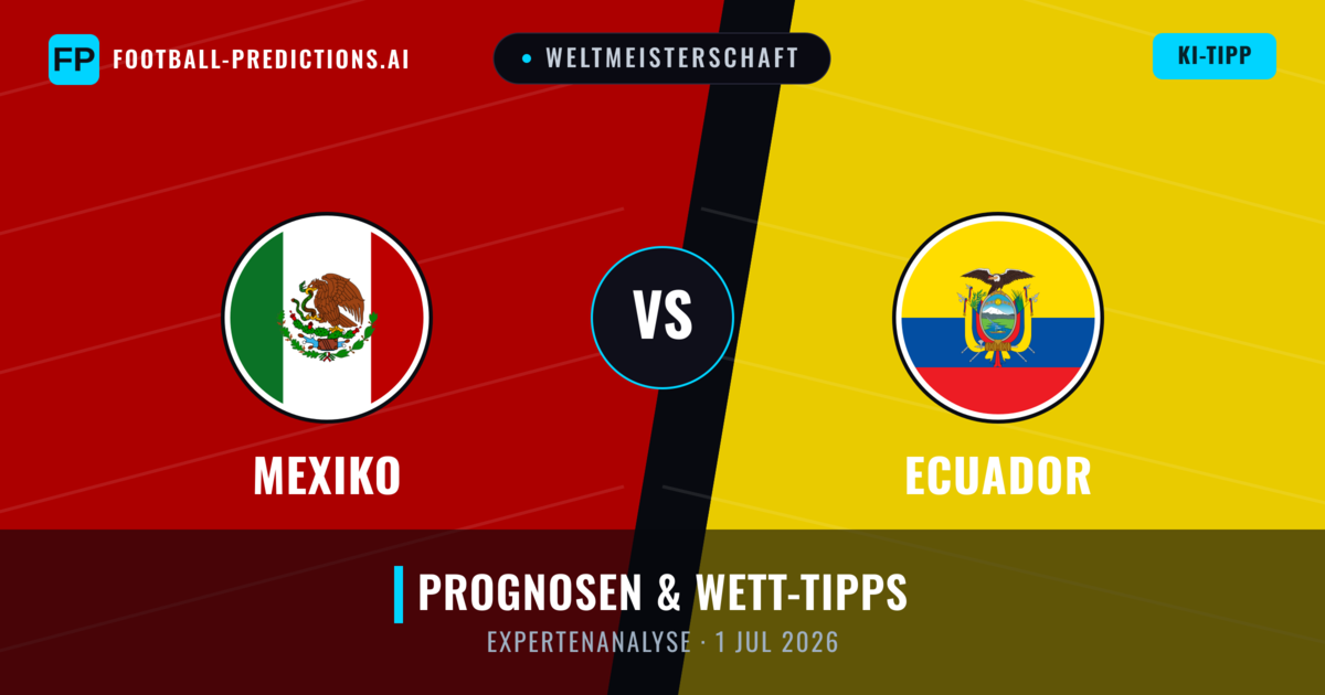 Mexiko vs Ecuador — Prognose und Spielvorschau