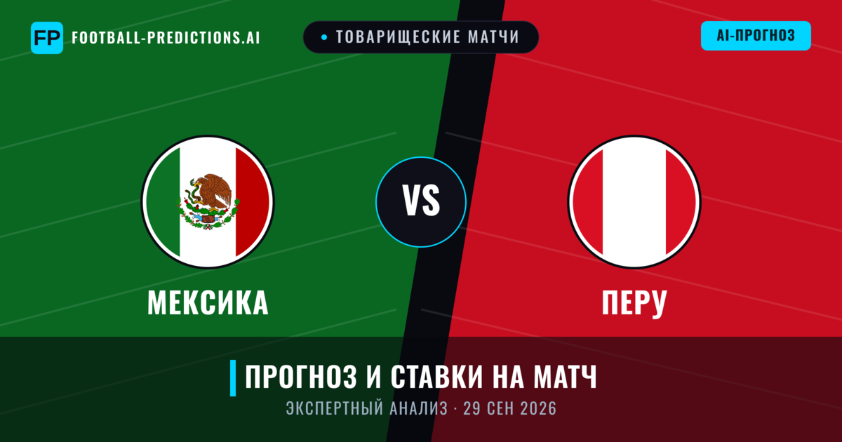 Мексика – Перу — прогноз и превью матча