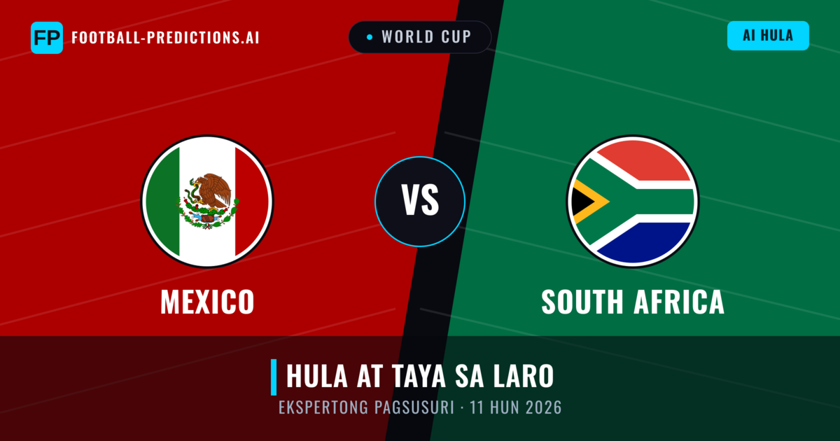 Mexico vs South Africa — hula at preview ng laban