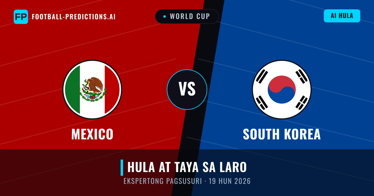 Mexico vs South Korea β hula at preview ng laban