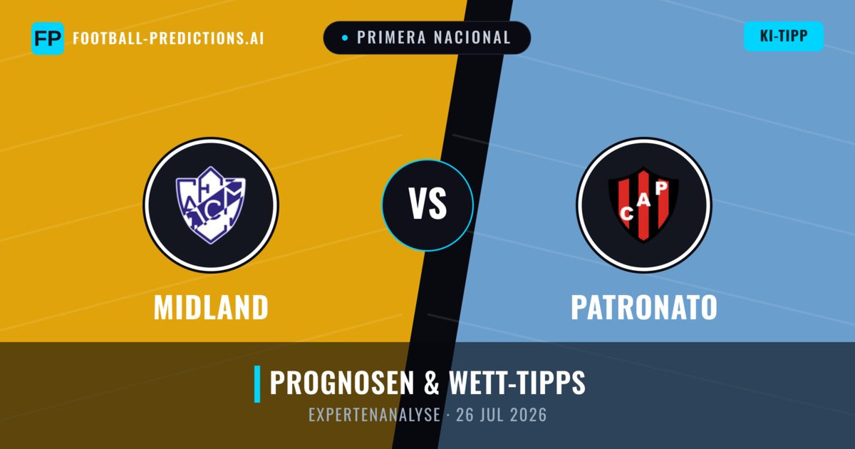Midland vs Patronato — Prognose und Spielvorschau