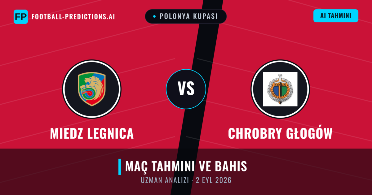 Miedz Legnica - Chrobry Głogów — maç tahmini ve önizleme