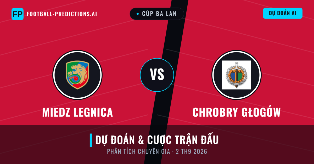 Miedz Legnica vs Chrobry Głogów — dự đoán và xem trước trận đấu
