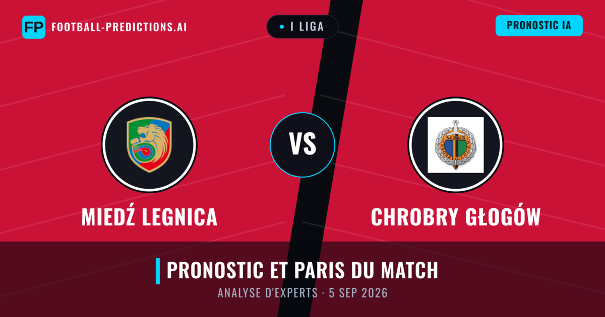 Miedź Legnica vs Chrobry Głogów — pronostic et avant-match