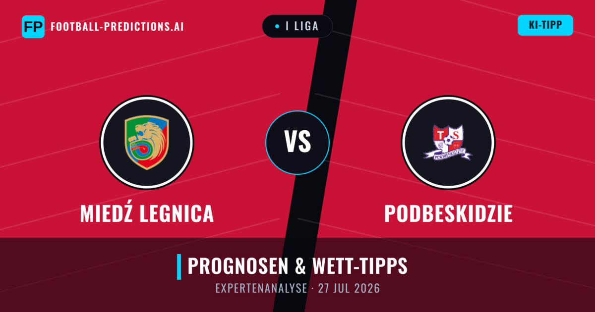 Miedź Legnica vs Podbeskidzie — Prognose und Spielvorschau