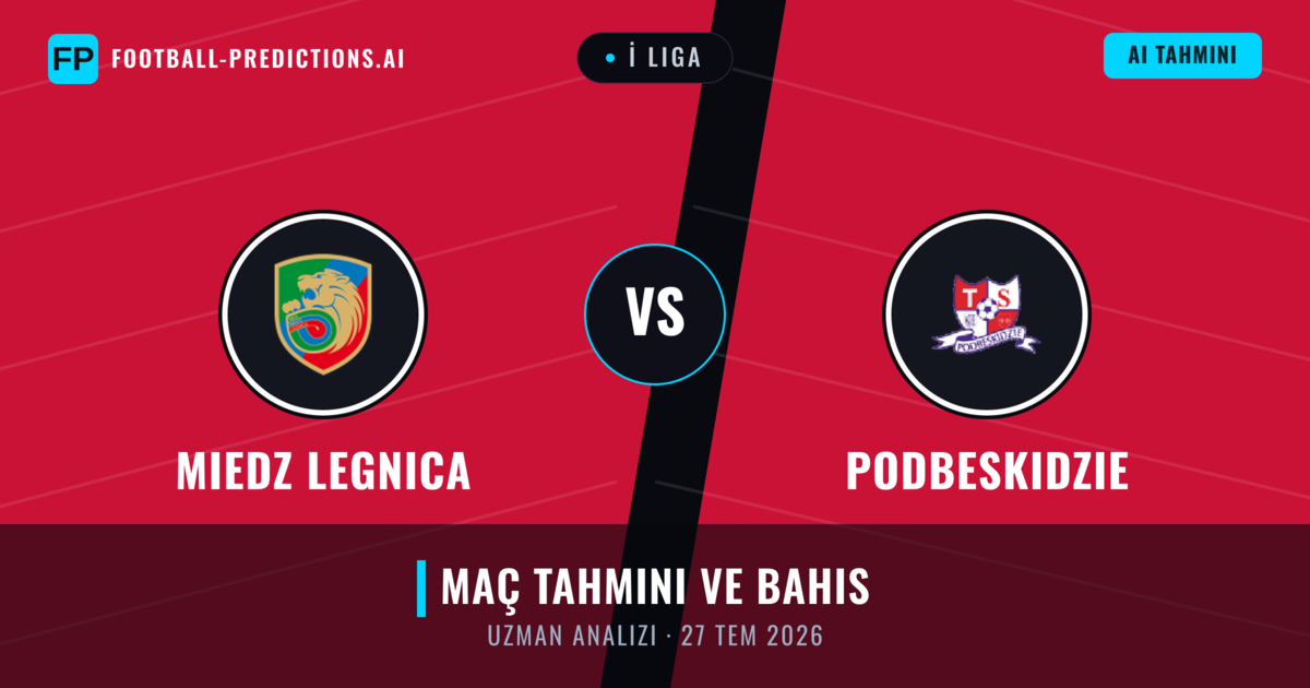 Miedz Legnica - Podbeskidzie — maç tahmini ve önizleme