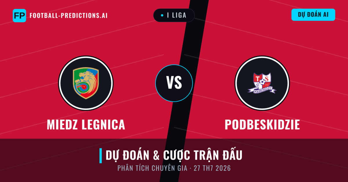 Miedz Legnica vs Podbeskidzie — dự đoán và xem trước trận đấu