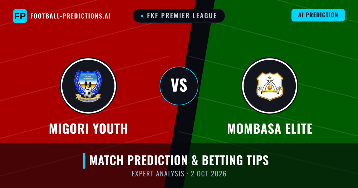 Migori Youth vs Mombasa Elite — match prediction & preview