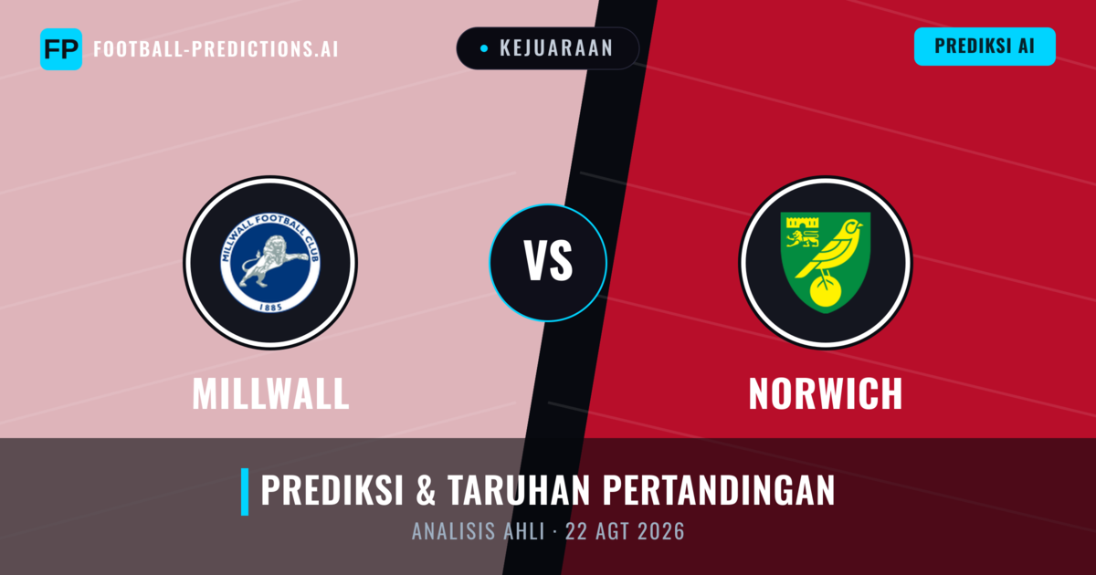 Millwall vs Norwich — prediksi dan pratinjau pertandingan