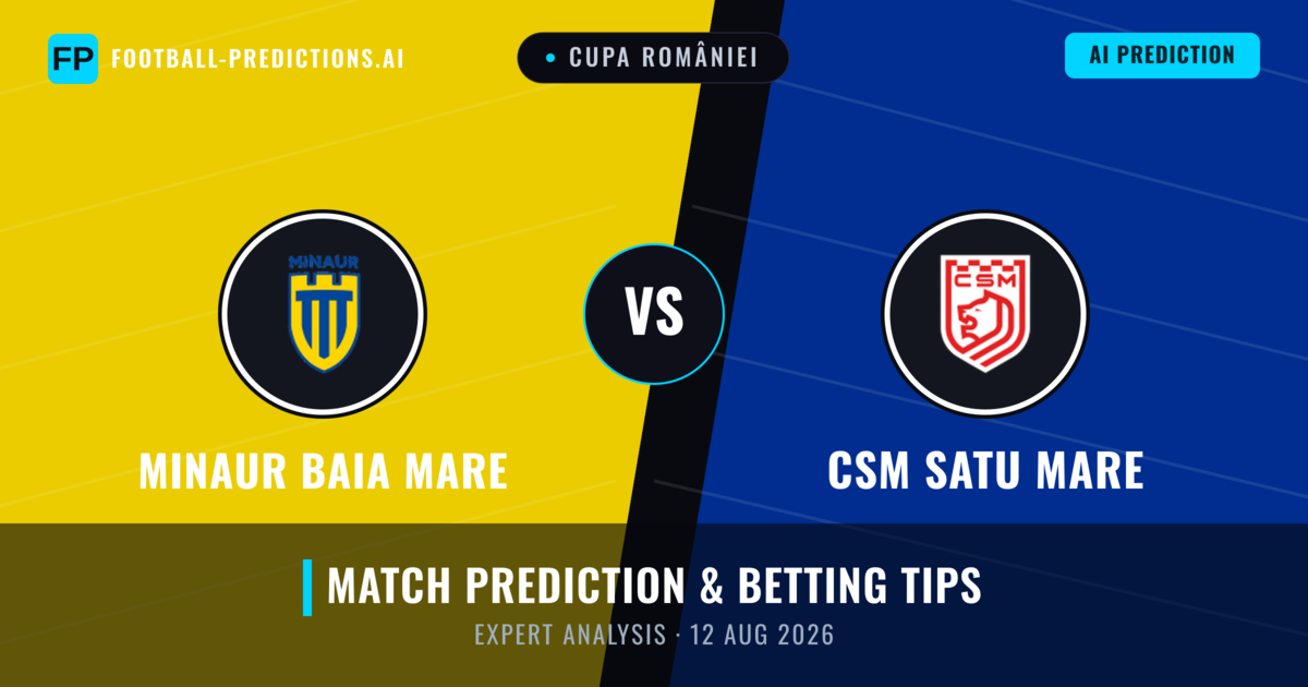 Minaur Baia Mare vs CSM Satu Mare — match prediction & preview