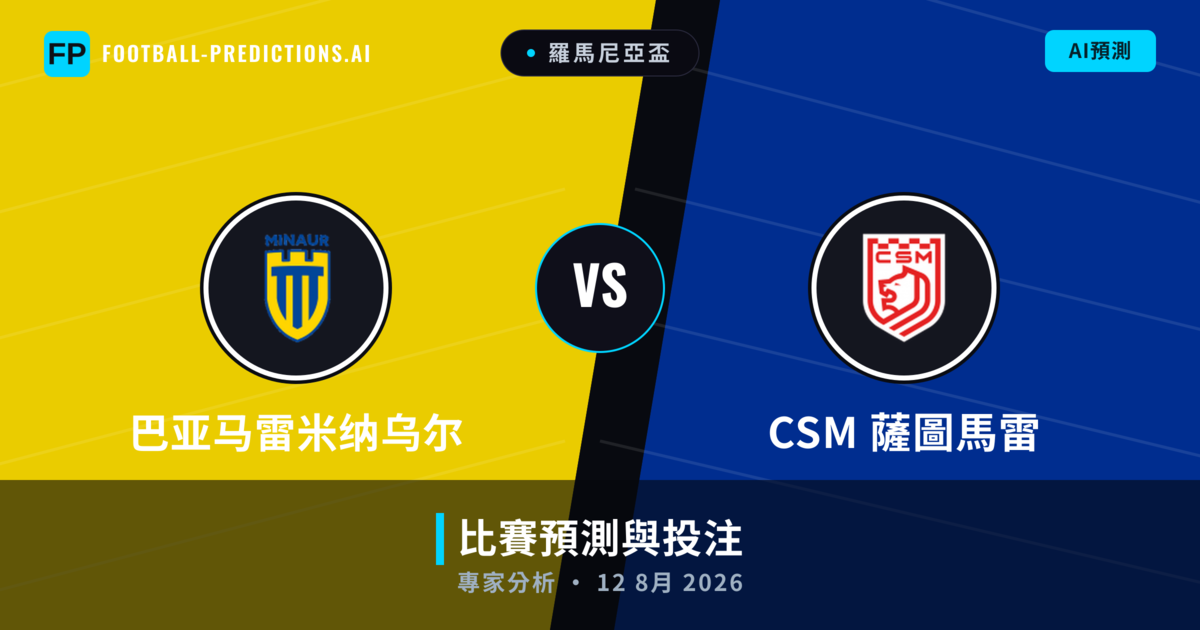 巴亚马雷米纳乌尔 vs CSM 薩圖馬雷 — 比赛预测和前瞻