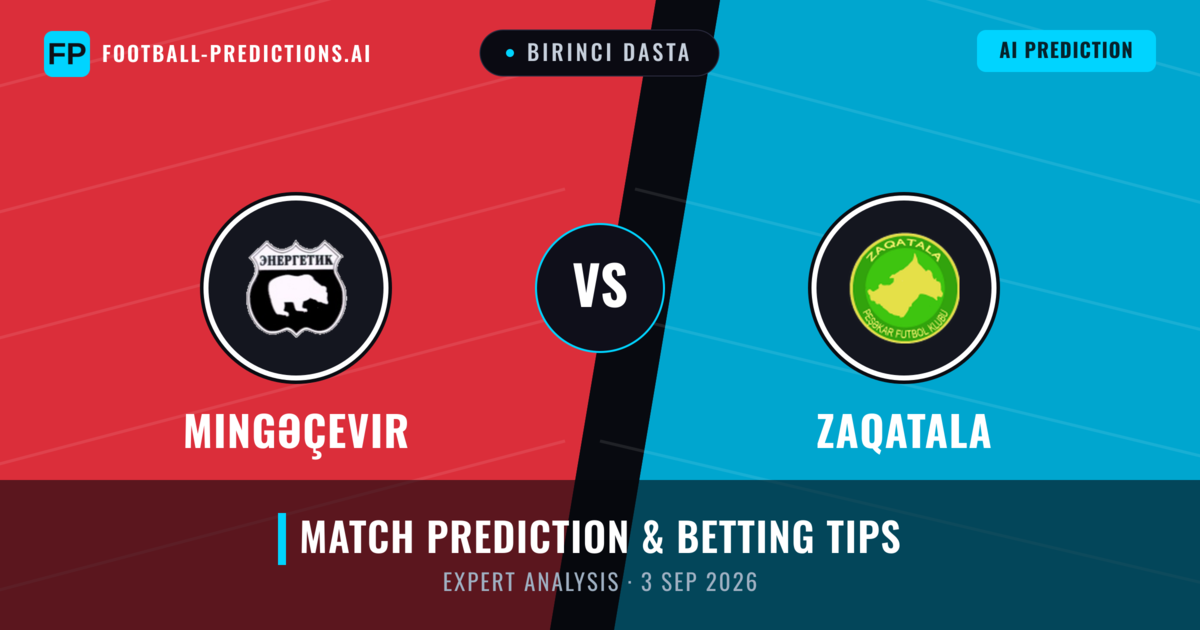 Mingəçevir vs Zaqatala — match prediction & preview