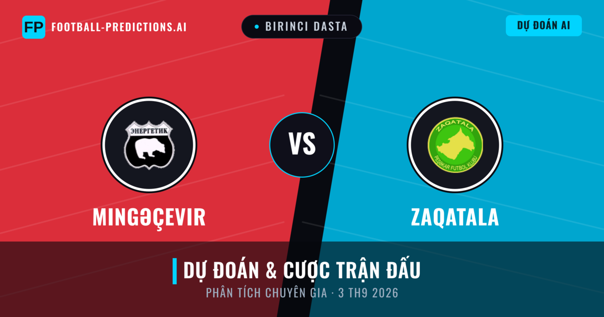 Mingəçevir vs Zaqatala — dự đoán và xem trước trận đấu