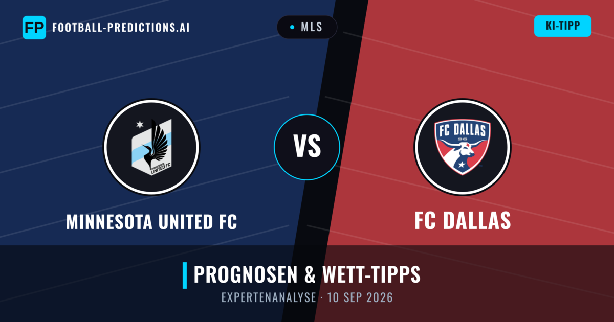 Minnesota United FC vs FC Dallas — Prognose und Spielvorschau