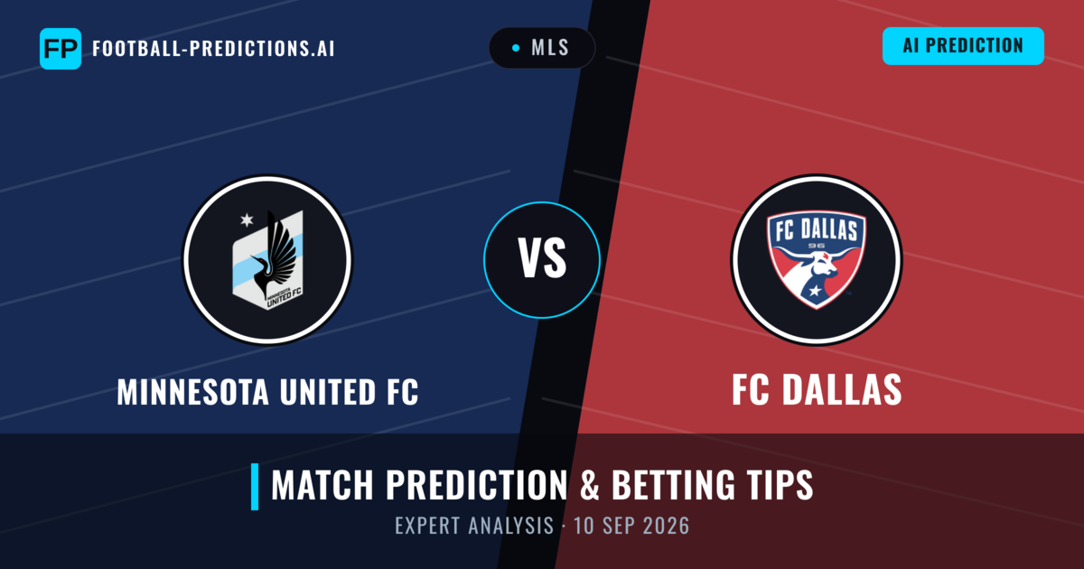 Minnesota United FC vs FC Dallas — match prediction & preview